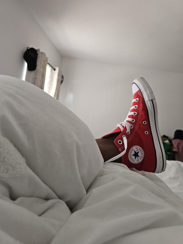 Converse Chuck Taylor All Star Hi Tops Red littlewoods