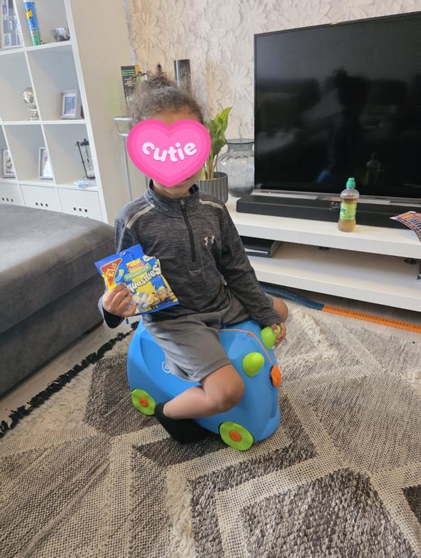Trunki Valigia A Rotelle Leggera Per Bambini 3-6 Anni – 18 Litri, Blu, Modello Terrance, Perfetta Per Viaggiare