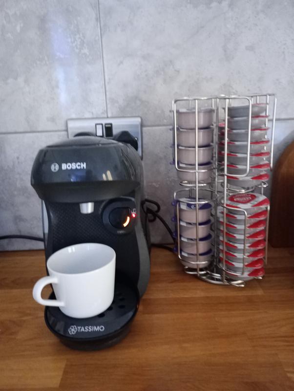 Anadea Coffee Capsule Holder, Compatible With Tassimo Capsules  52pcs Rotating Coffee Pod Stand Uade4221