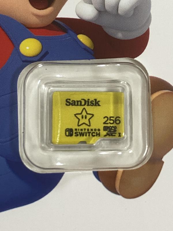 SanDisk 256GB microSDXC UHS-I card for Nintendo Switch | Very