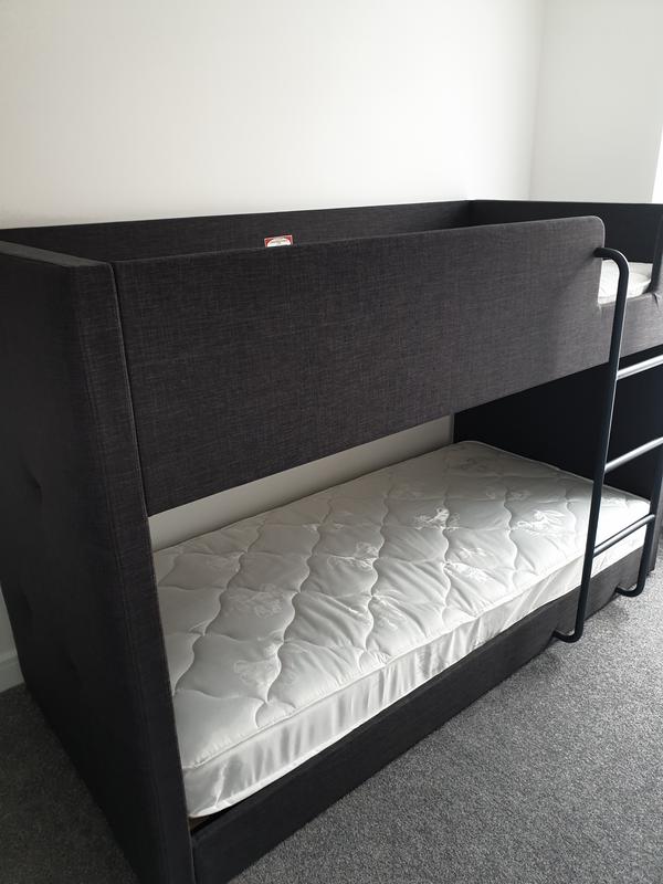 Lubana fabric bunk deals bed