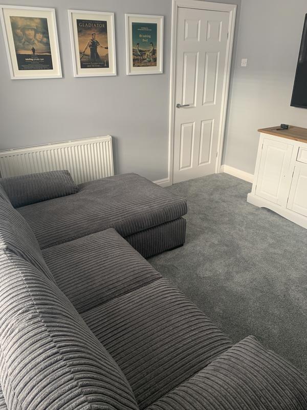 Very Home Amalfi 3 Seater Right Hand Standard Back Fabric Corner