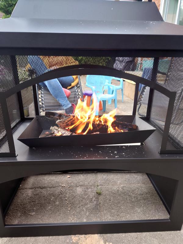firepit fire wood burning aldi summernights TikTok, 49 OFF