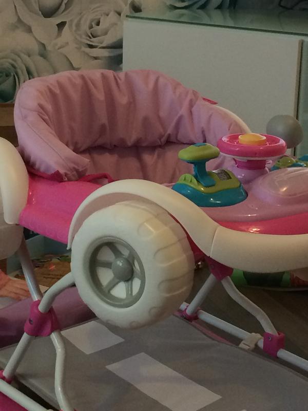 My Child Coupe Baby Walker Pink Candy littlewoods