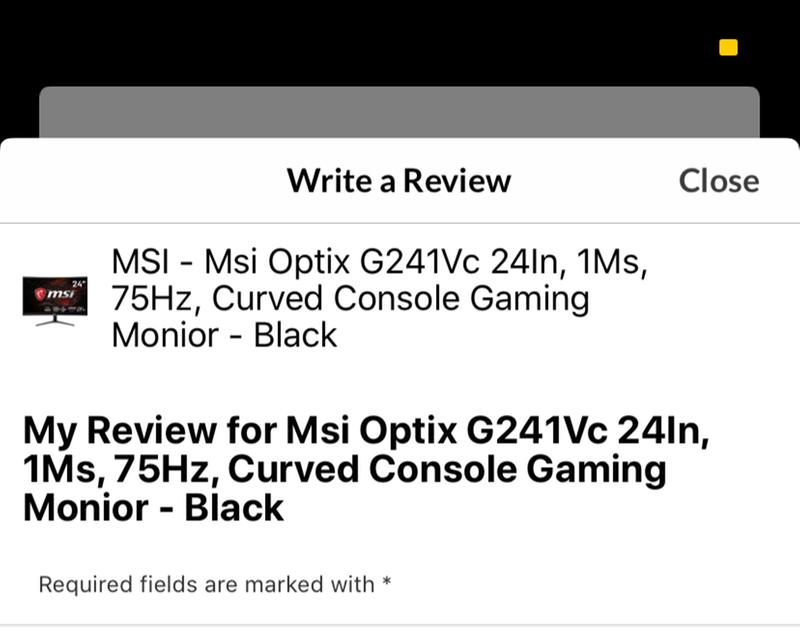 Msi Optix G241vc 24 Inch Full Hd 1ms 75hz Curved Console Gaming Monior Black Very Co Uk