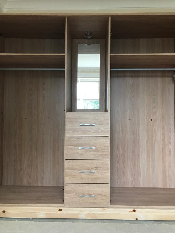 Peru 4 Door 4 Drawer Combi Fitment Wardrobe Very Co Uk