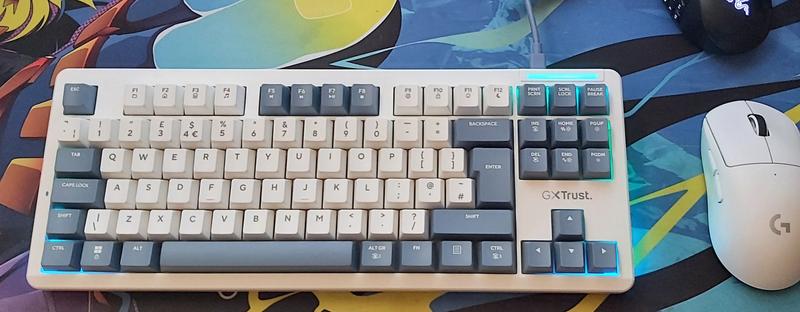 Trust GXT 872 Xyra TKL Gasket Mount Mechanical RGB Gaming Keyboard