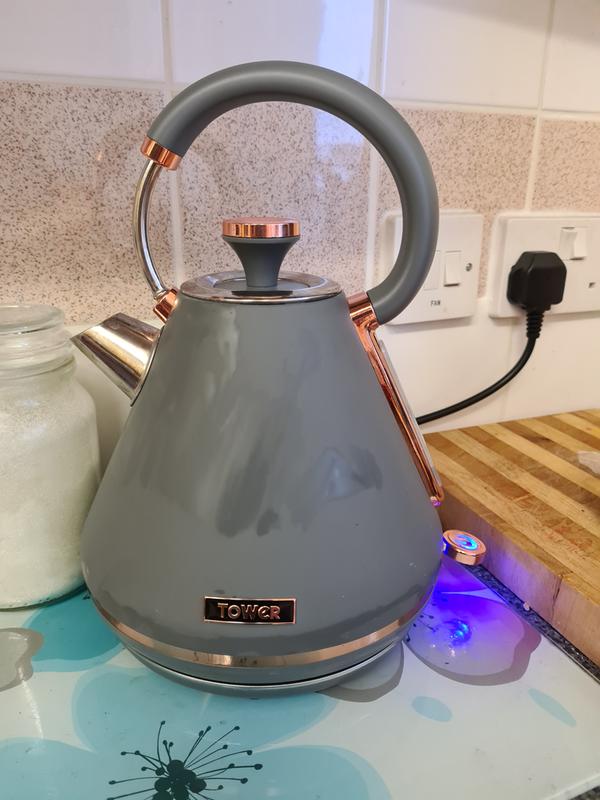 Tower kettle grey on sale and rose gold