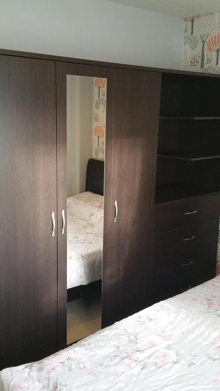 Peru 3 Door 4 Drawer Mirrored Combi Wardrobe Very Co Uk