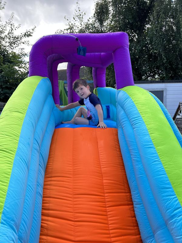 Little tikes inflatable water slide on sale