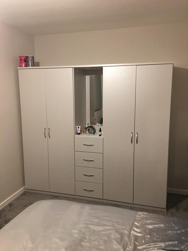 Peru 4 Door 4 Drawer Combi Fitment Wardrobe Very Co Uk