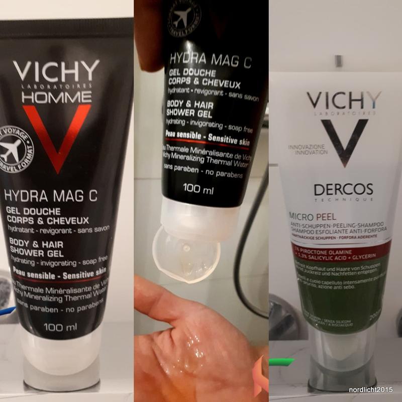 Das Duschgel VICHY HOMME HYDRA MAG C im Test