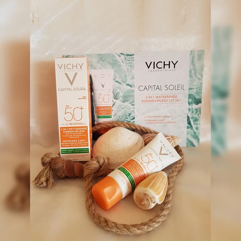 VICHY CAPITAL SOLEIL 3-in1 Mattierende Sonnen-Pflege