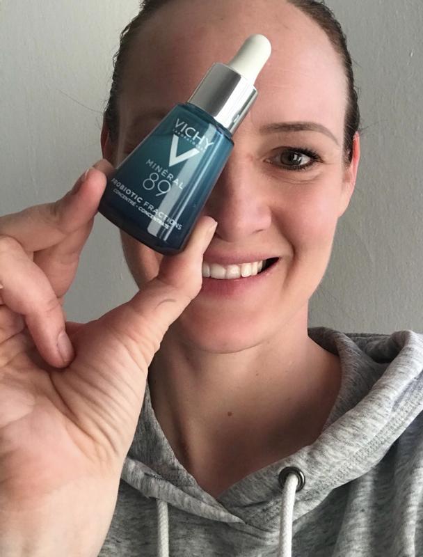 Ich mit dem Produkt