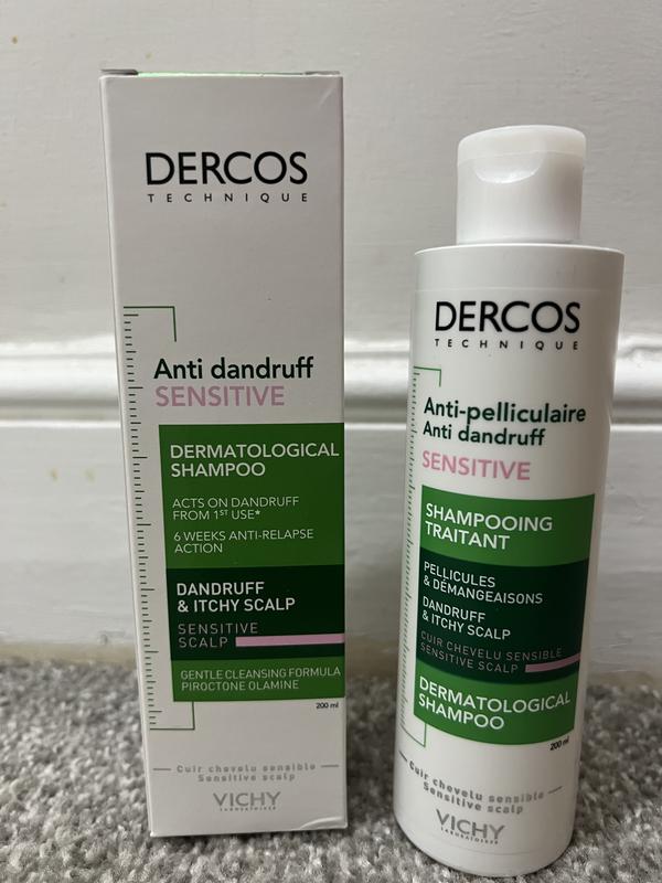 Dercos antidandruff shampoo for sensitive scalp