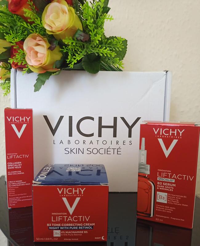 Works powerful together with LiftActiv skincare range