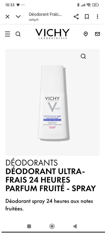 Votre déodorant