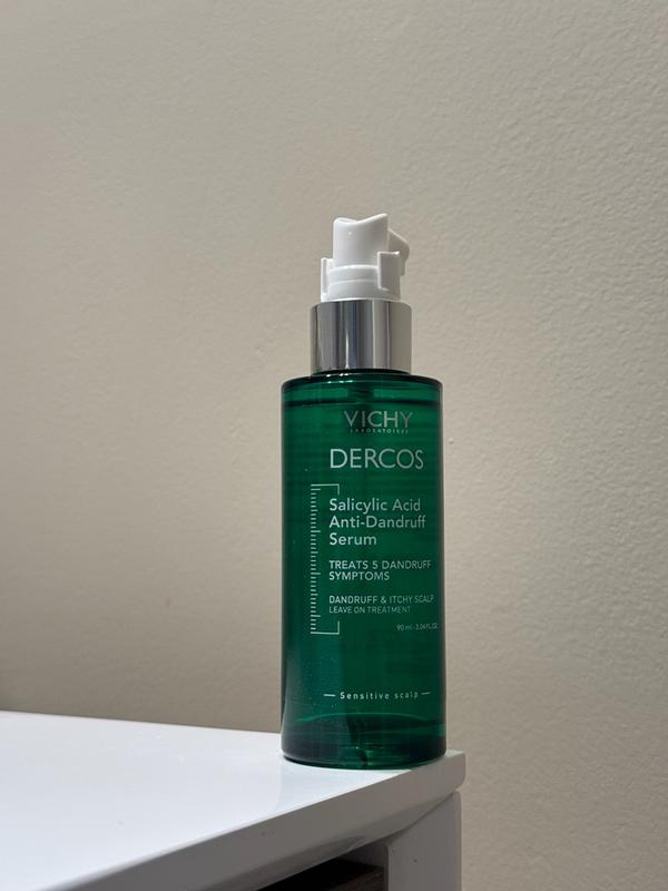 Vichy Dercos Anti-Dandruff Routine with Hydrating Scalp Treatment