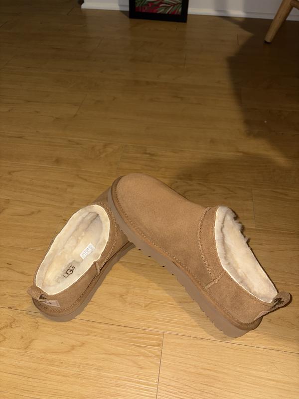 UGG W CLASSIC MICRO CHESTNUT（アグ クラシック マイクロ-ブラウン