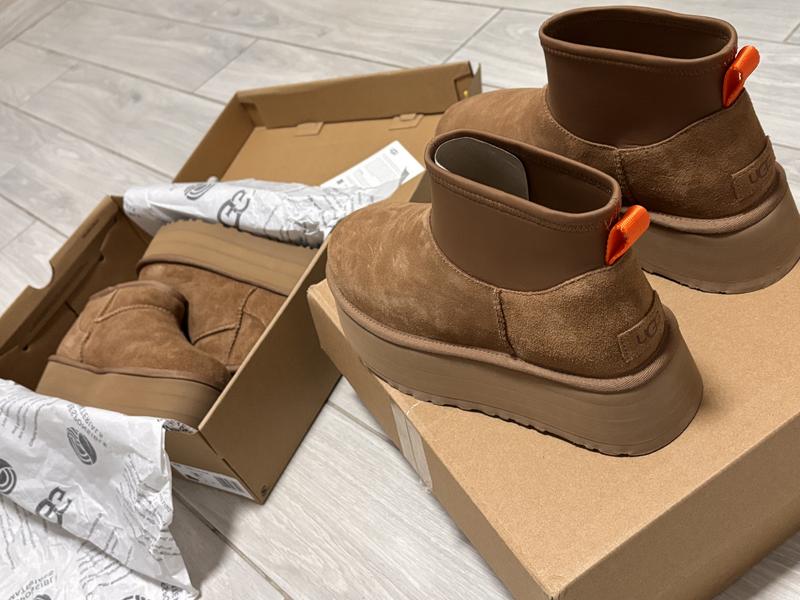 UGG W CLASSIC MINI DIPPER CHESTNUT （アグ クラシック ミニ