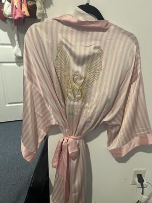 The Tour '23 Iconic Pink Stripe Robe