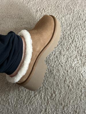 UGG W NEW HEIGHTS COZY CLOG CHESTNUT (アグ ニュー ハイツ UGG W NEW HEIGHTS COZY CLOG CHESTNUT (アグ ニュー ハイツ