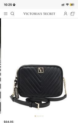 Victoria secret sling bag sales black