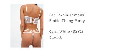 Emilia Thong Panty