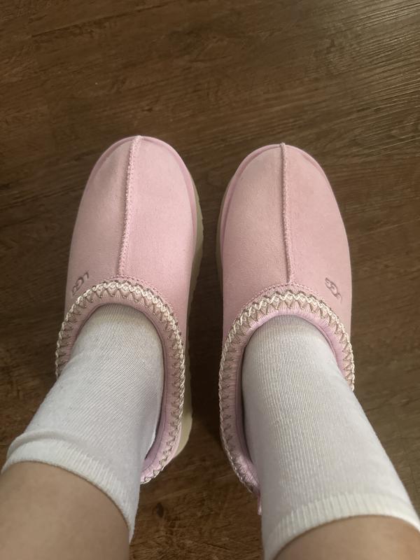 【新品同様】 UGG アグ ウエッジソール UGGロゴピンク系 US5=22cm UGG W TAZZ II PINK DIAMOND（アグ タズ II-ピンク） | atmos