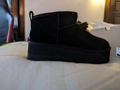 UGG W CLASSIC ULTRA MINI PLATFORM CHESTNUT (アグ UGG W CLASSIC ULTRA MINI PLATFORM CHESTNUT (アグ