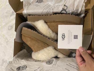 rcmfj／【美品】UGG DISQUETTE スリッポン チェスナット UGG Disquette CHESTNUT 21FW-I（アグ ディスケット-ブラウン