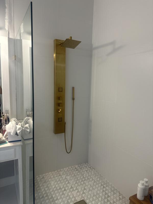 My new shower