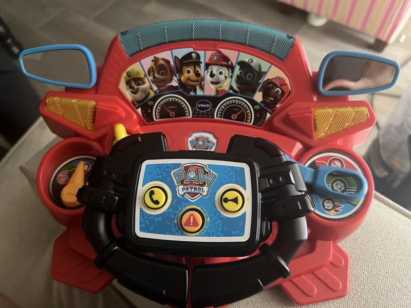 Vtech paw patrol steering 2024 wheel