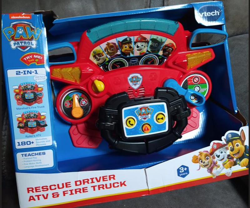 Vtech paw patrol save the hot sale day driver