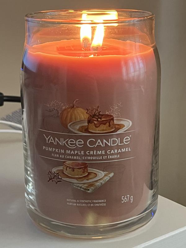 Yankee Candle Pumpkin Maple Crème Caramel Cera da fondere - Myho