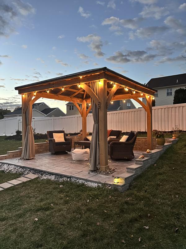 backyard transformed