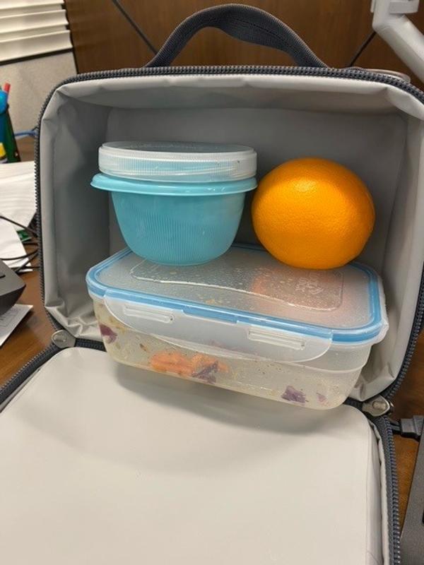Photo submitted with review of product