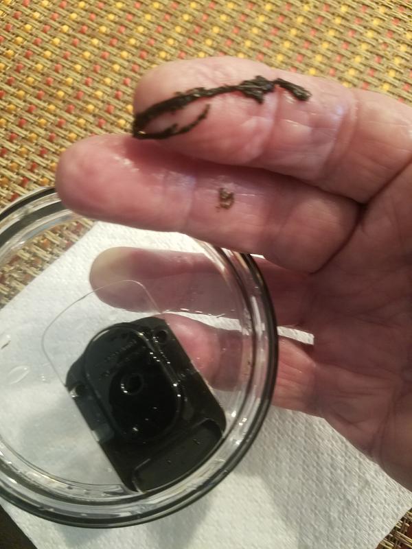 Photo submitted with review of product