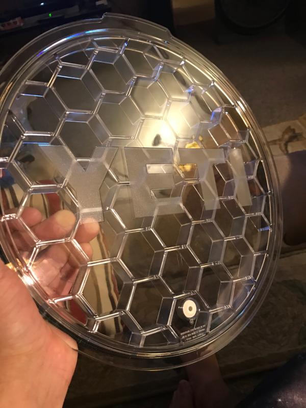 Photo submitted with review of product