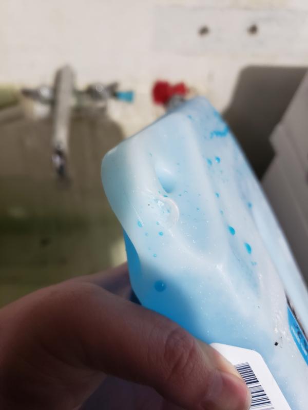 Photo submitted with review of product