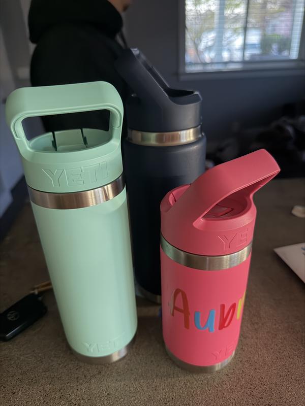 YETI 18 oz. Rambler Bottle with Color-Matched Straw Cap | Dick's