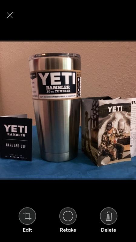 User uploaded product image