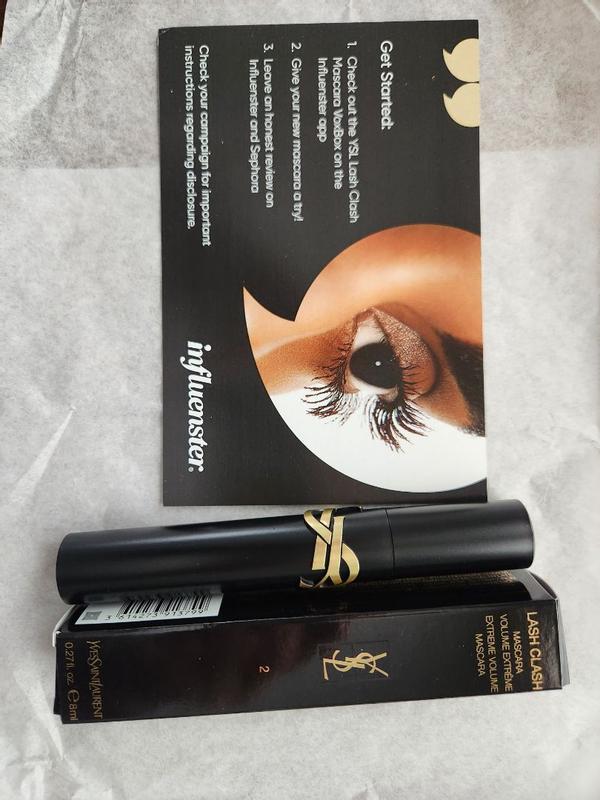 YSL MASCARA REVIEW  NEW LASH CLASH EXTREME VOLUME MASCARA 