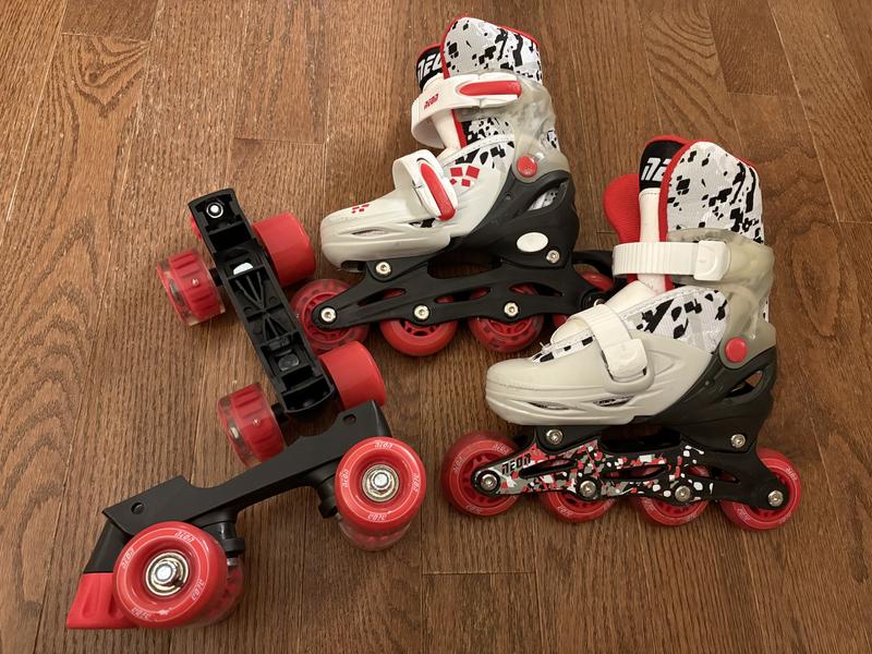Combo Skates 2N1 Inline and Quad | Yvolution