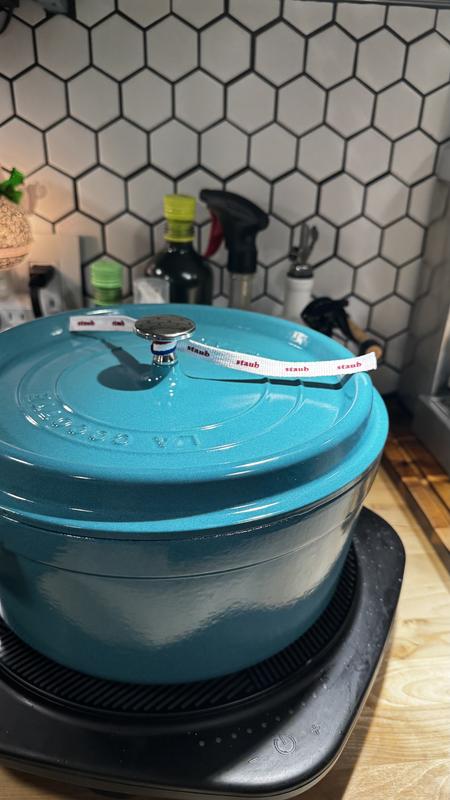 Staub Round Cocotte Basil 18cm/1.7L in Green | MYER